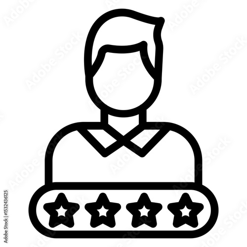 Vector Design Satisfaction Icon Style