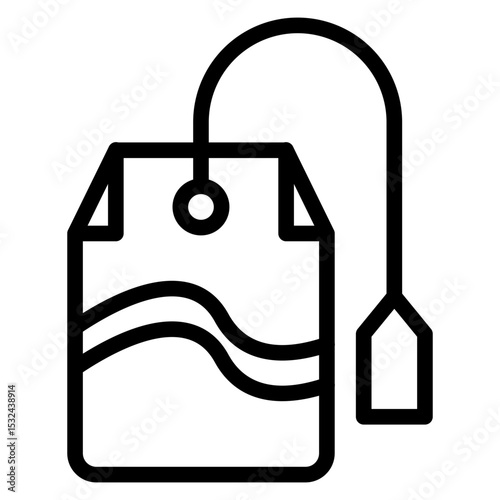 Vector Design Tea Bag Icon Style