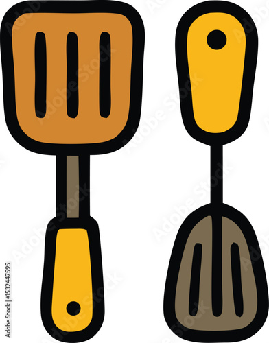  Kitchen Spatula and Turner Icon