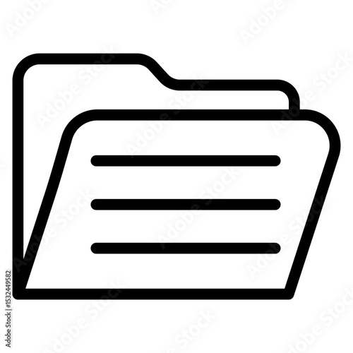 Vector Design Folder Icon Style