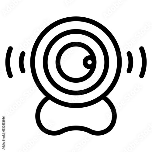 Vector Design Webcam Icon Style