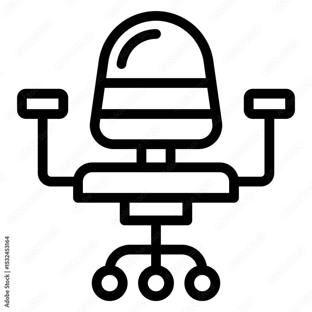 Vector Design Chair Icon Style Vector Design Chair Icon Style
