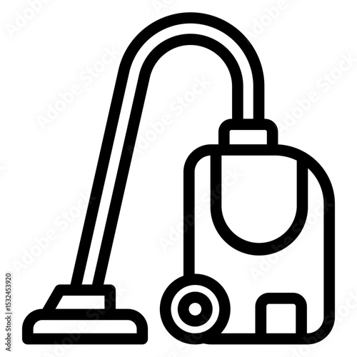 Vector Design Vacuum Cleaner Icon Style