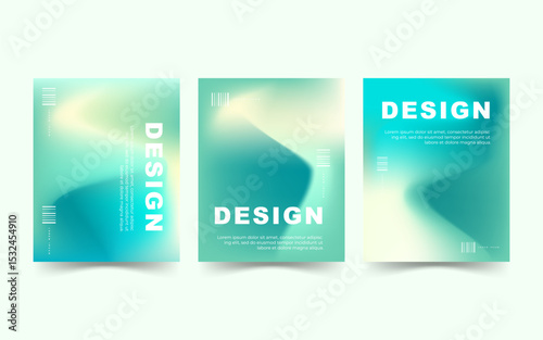 Social media post .Abstract gradient background. Liquid. green gradaient. Modern background. EPS 10