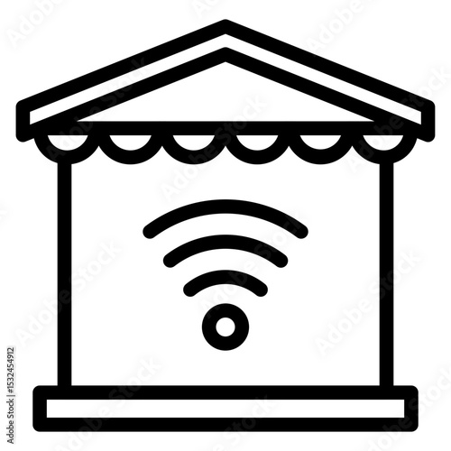 Smart House Icon Style