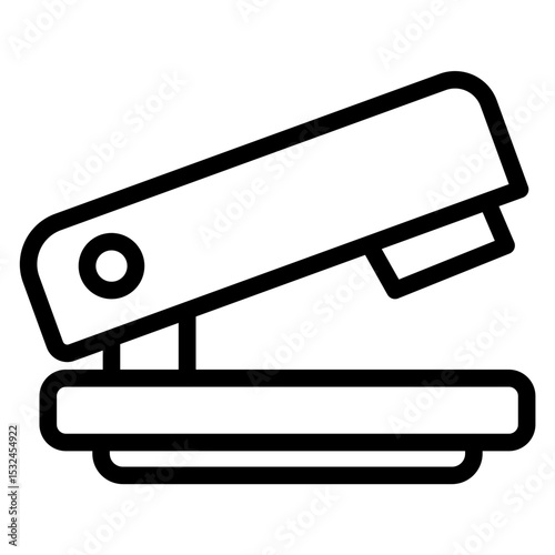 Vector Design Stapler Icon Style