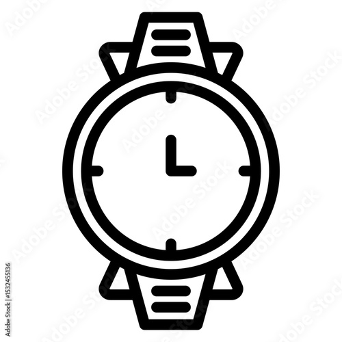 Wristwatch Icon Style