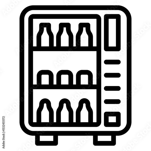Vending Machine Icon Style