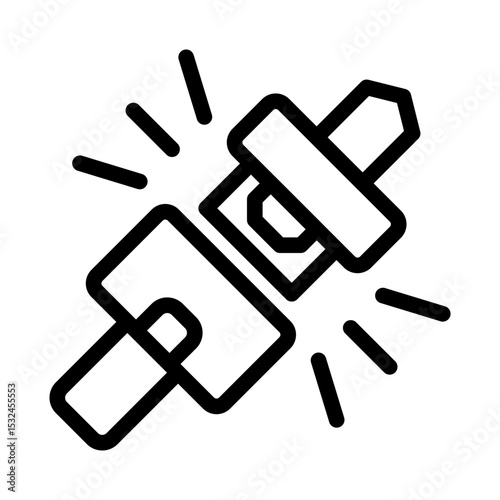 Safety Belt Icon Style