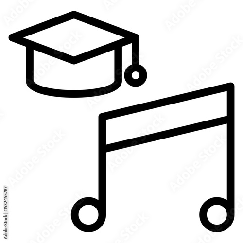 Music Education Icon Style