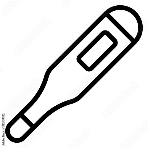 Thermometer Icon Style