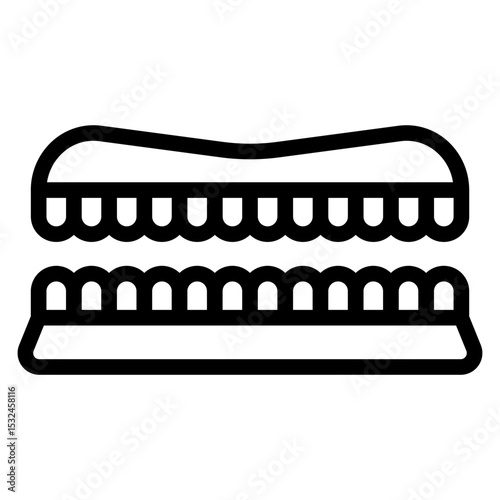 Teeth Icon Style