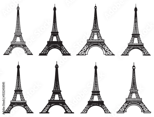 EIFFEL TOWER SILHOUETTE