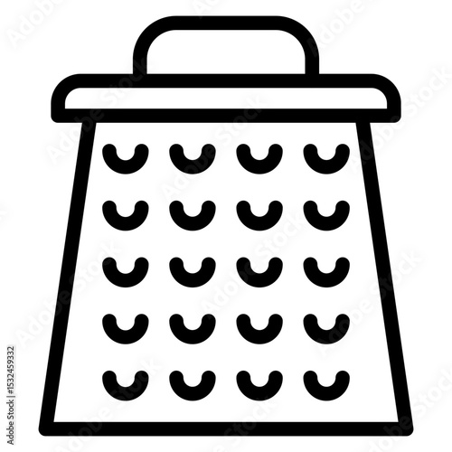 Vector Design Cheese Grater Icon Style