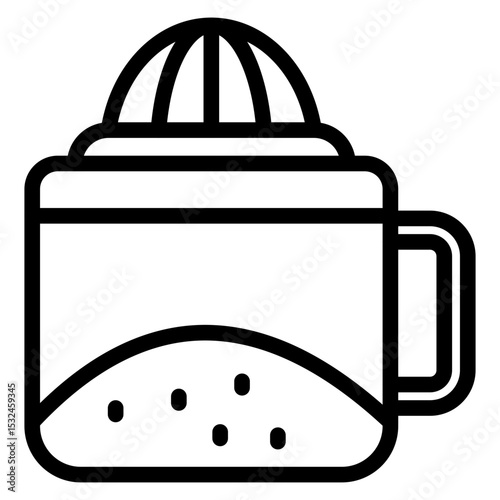 Vector Design Squeezer Icon Style