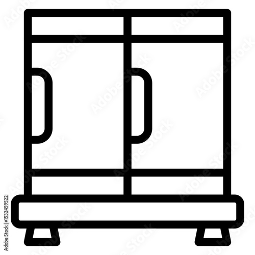 Vector Design Lockers Icon Style