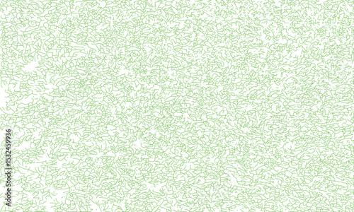 Green grass line art pattern texture vector illustration