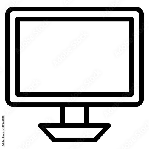 Vector Design Lcd Icon Style