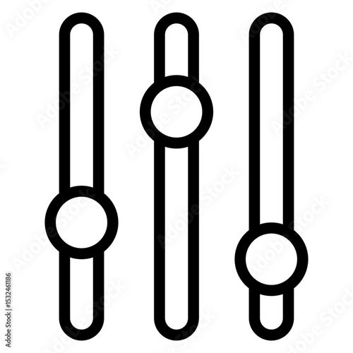 Vector Design Controls Icon Style