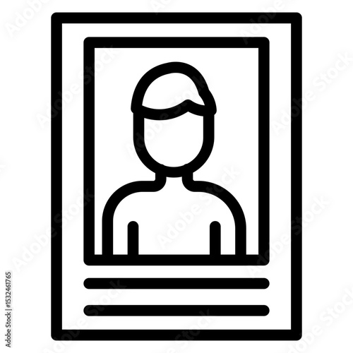 Vector Design Wanted Icon Style