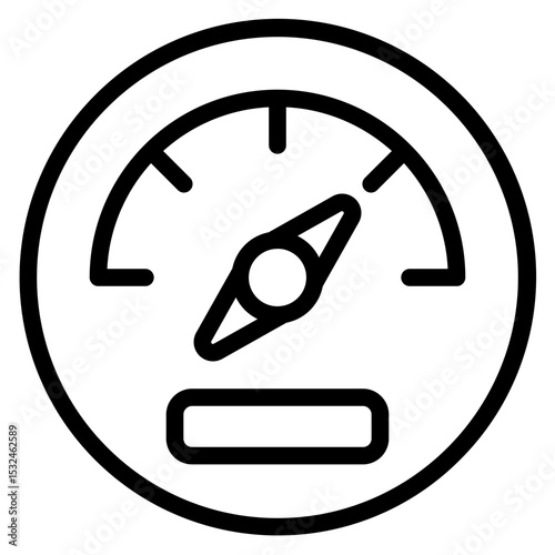 Vector Design Barometer Icon Style