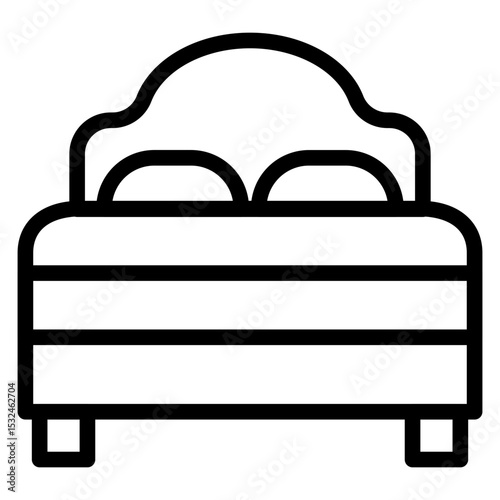Vector Design Bed Icon Style