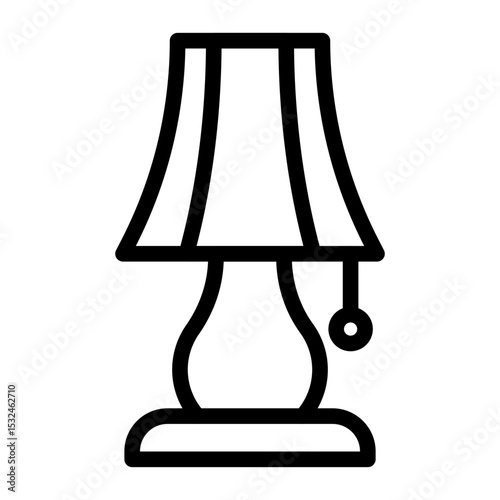 Vector Design Lamp Icon Style