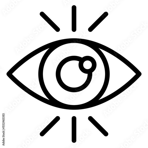 Vector Design Vision Icon Style