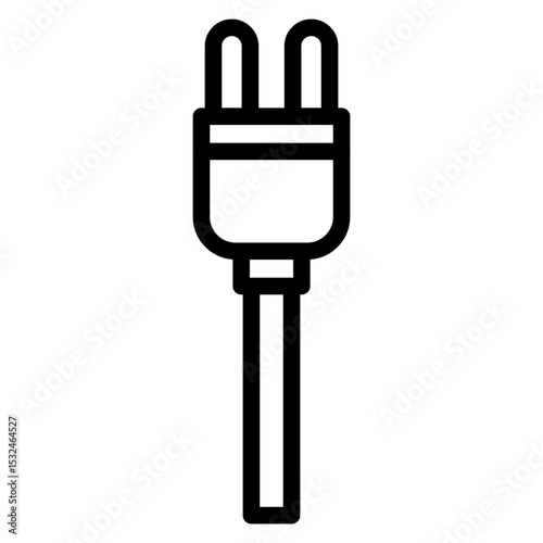 Vector Design Power Plug Icon Style