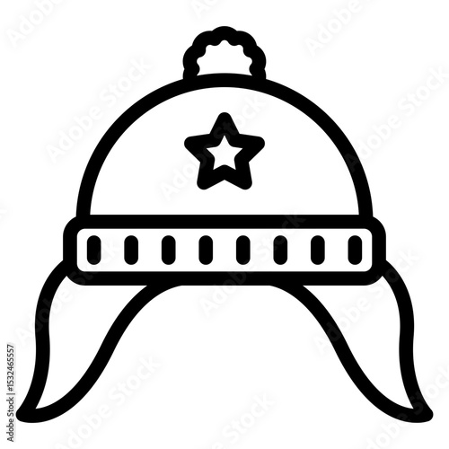 Vector Design Earflaps Icon Style