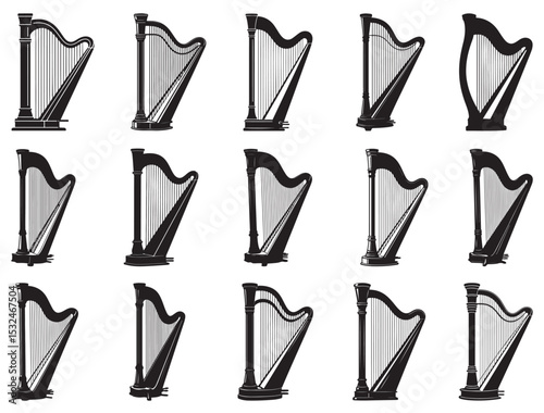 HARP SILHOUETTE