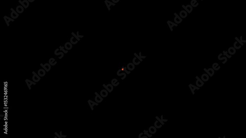 Cartoon fire , fire cartoon graphics, anime fire. Set cartoon loop animation fire or flame isolated on black background. 
