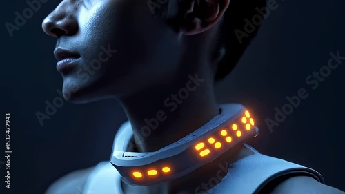 Future Tech Smart Neck Wearable Device Demo