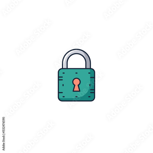 Harmonic Duotone Minimal Icons – Padlock (Set)