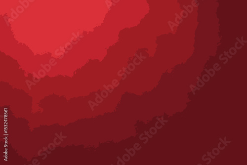 Red Gradient Layers Abstract Background