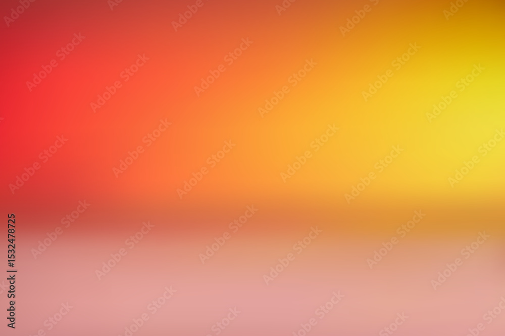 Naklejka premium Warm Gradient of Orange and Yellow Tones Background