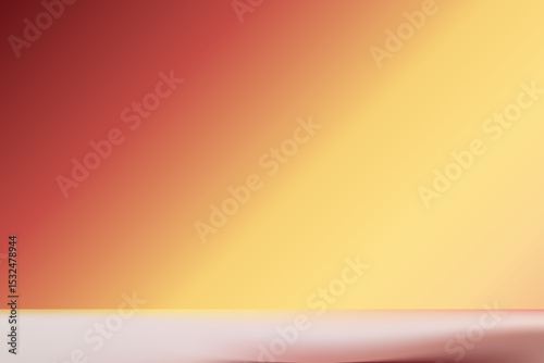 Warm Gradient of Orange and Red Background