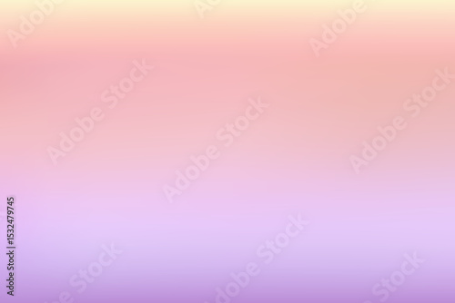 Soft Pastel Gradient of Pink Purple and Yellow Hues Background