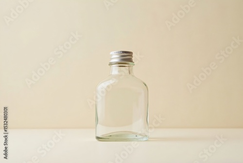 empty bottle with a cork