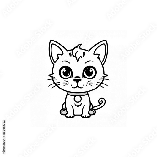 目が大きなかわいい子猫｜Big-Eyed Cute Kitten
