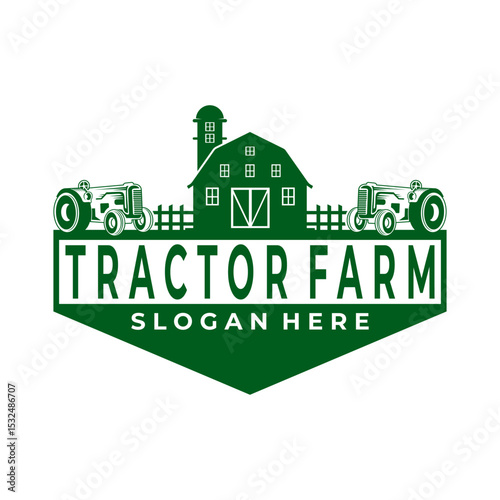 Agriculture logo design vector template. Farm logo design icon