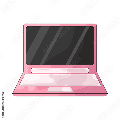 Illustration of Gaming Laptop