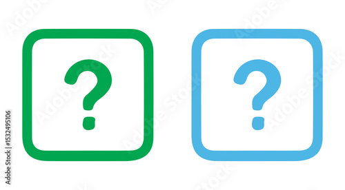 question mark sign icon