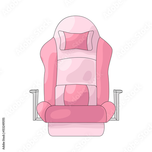 Illustration of gaming chair