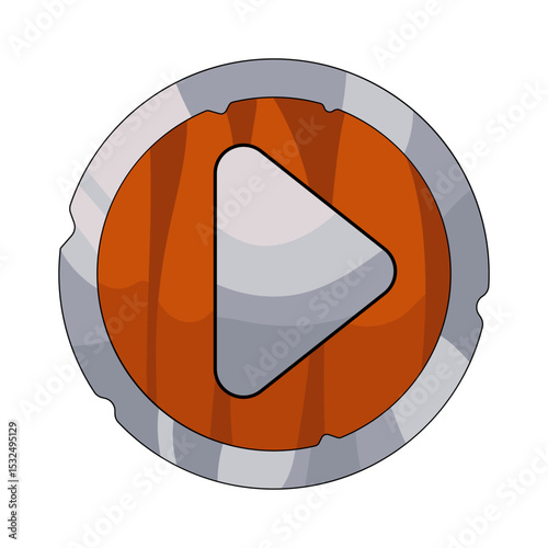 Illustration of play button