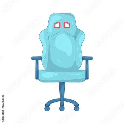 Illustration of gaming chair 