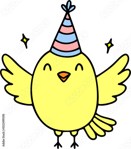 생일,생일축하,새,귀여운새,동물생일,생일파티,고깔모자,즐거운날,행복한날,날개,재미있는새,꼬깔모자,파티,birthday,happy birthday,bird,cute bird,animal birthday,birthday party,cone hat,happy day,wing,fun bird,party