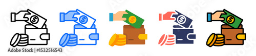 Income multiple icon