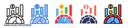 Revenue Performance multiple icon