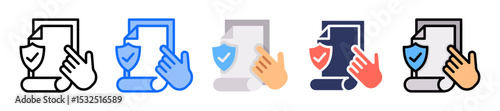 Regulations multiple icon